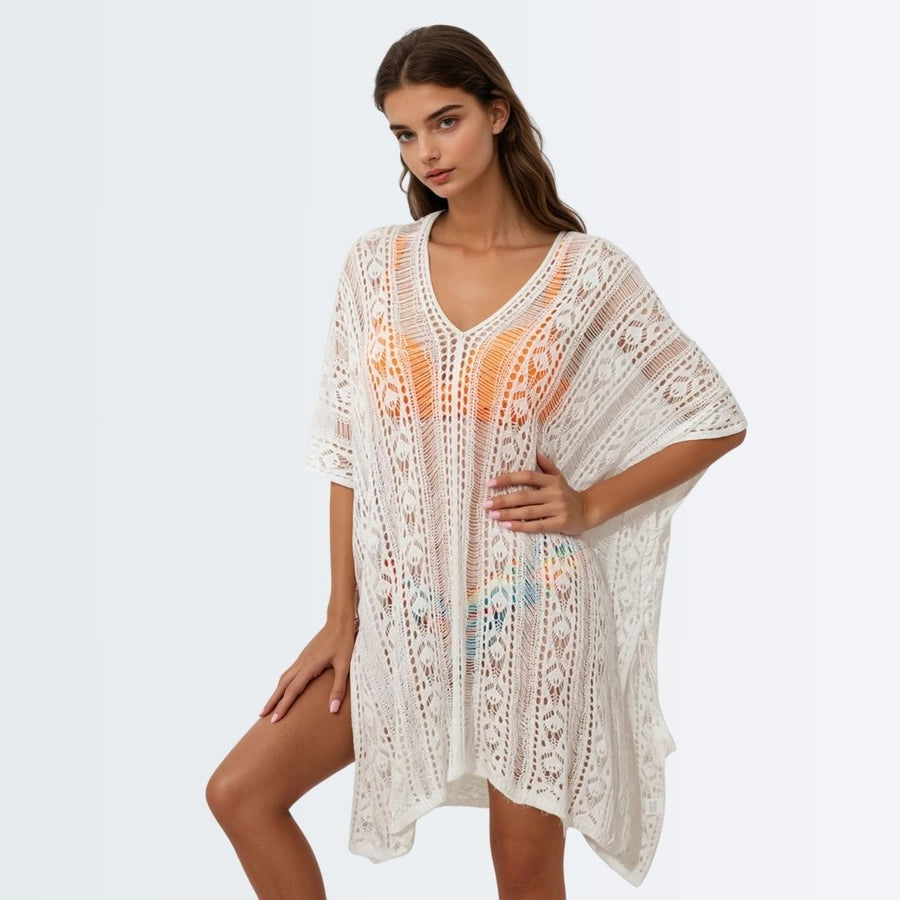 Beach Cover Up - White