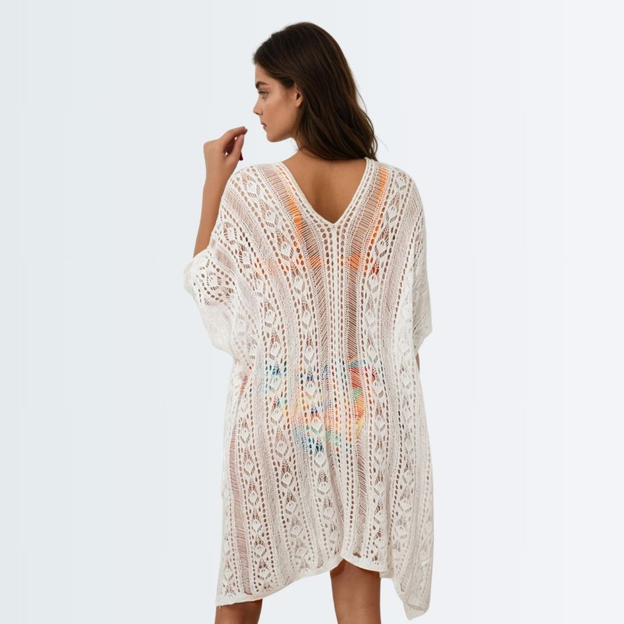 Beach Cover Up - White