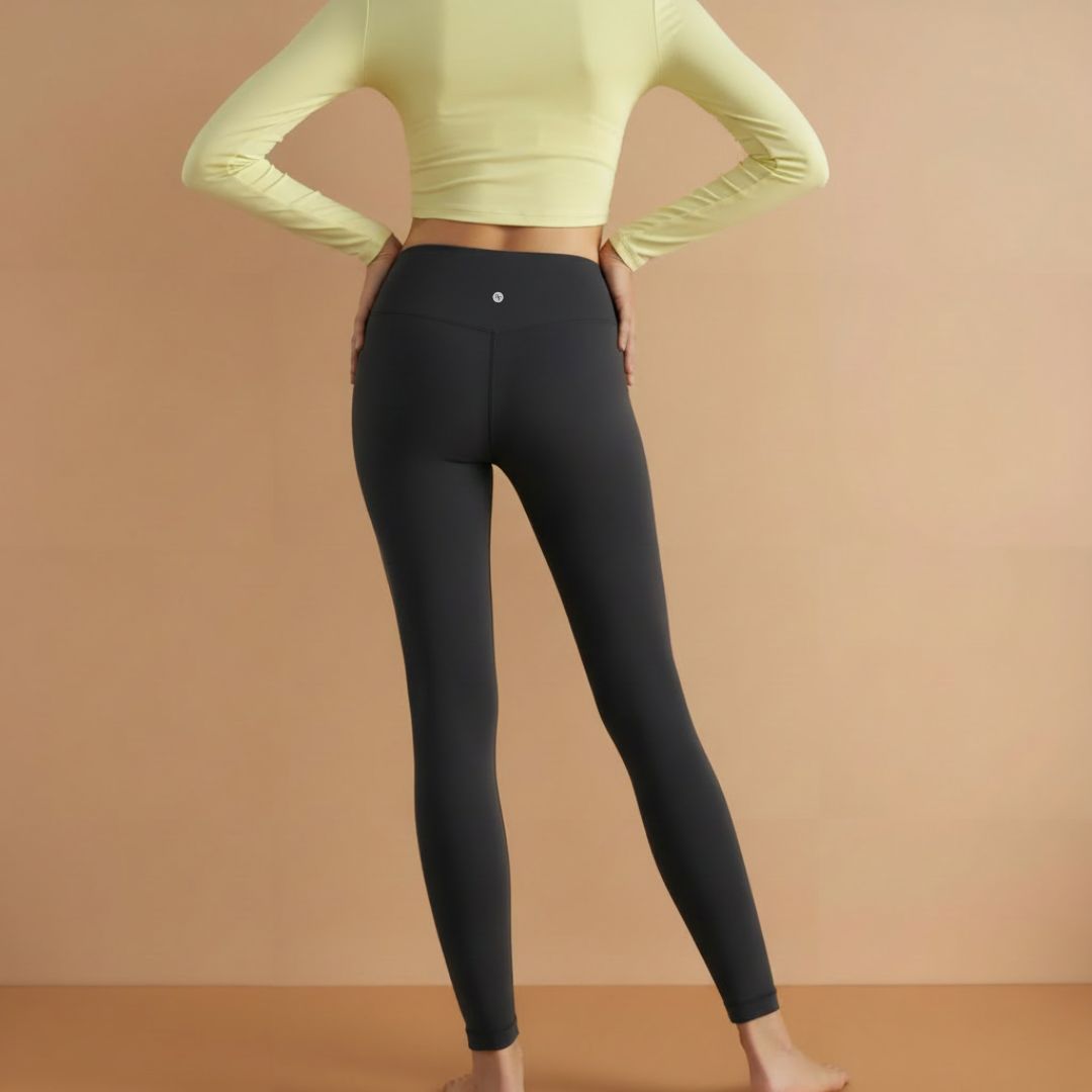 High-Rise Classic Leggings - Dark Grey