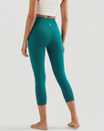 Ankle Length Leggings - Deep Green