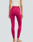 One-Size-Fits-All Leggings - Deep Red