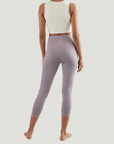 Ankle Length Leggings - Hint Of Purple