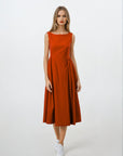 Essential Dress -Shade Of Red