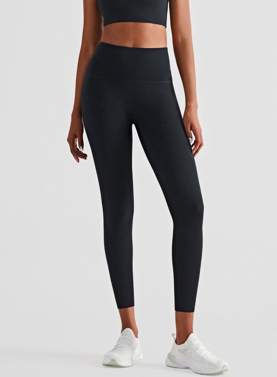 High-Rise Comfort Leggings - Black