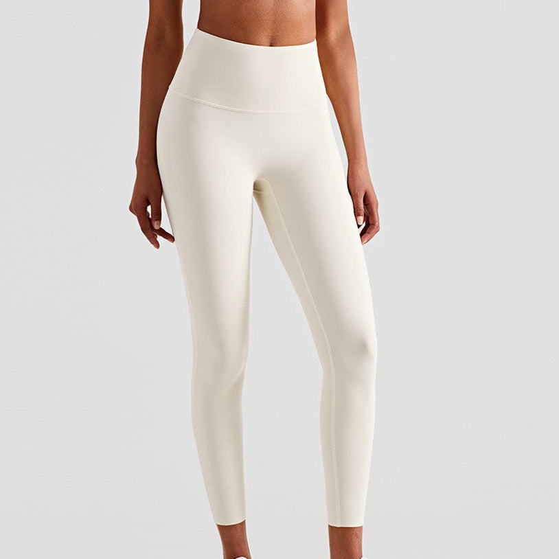 High-Rise Comfort Leggings - Ivory White