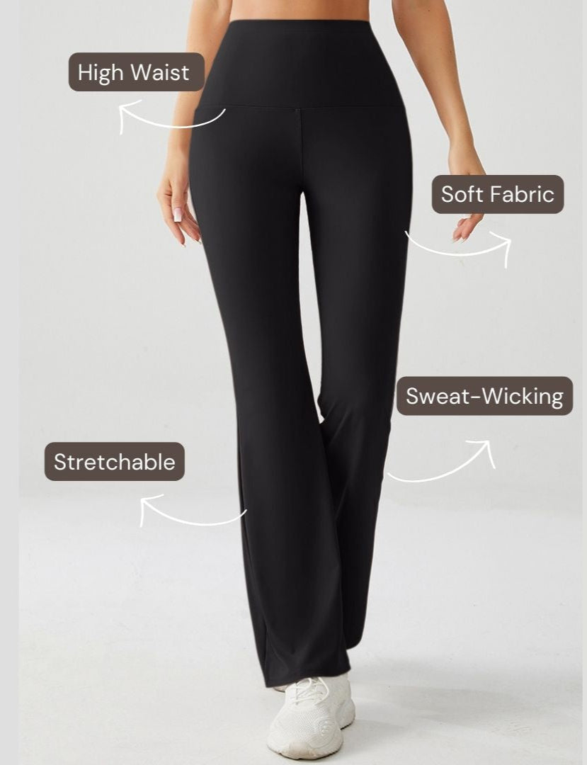 Embrace Flare Yoga Pants - Black