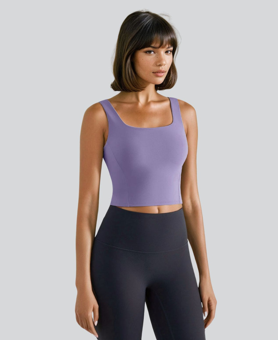 Sleeveless Essential Top - Purple