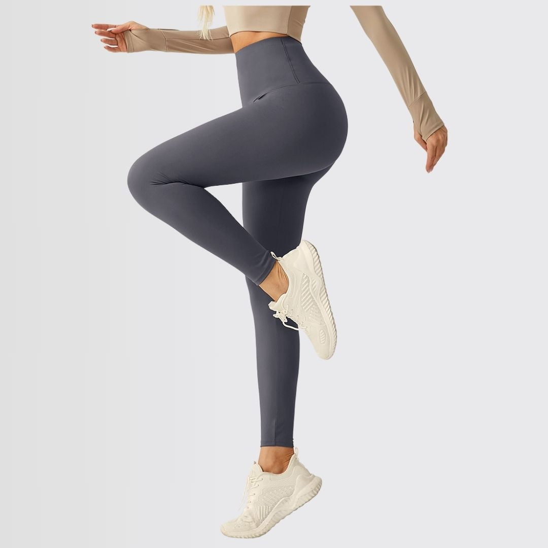 Embrace High Rise Leggings - Grey