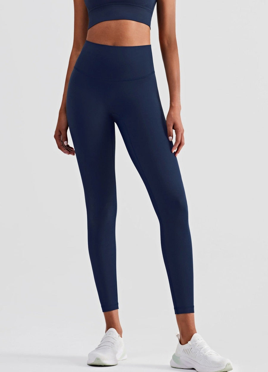 High-Rise Soft Leggings - Dark Blue