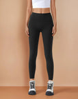 Fleece Lined Leggings - Black