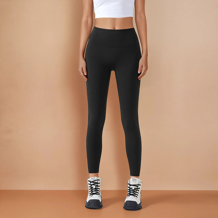 Fleece Lined Leggings - Black