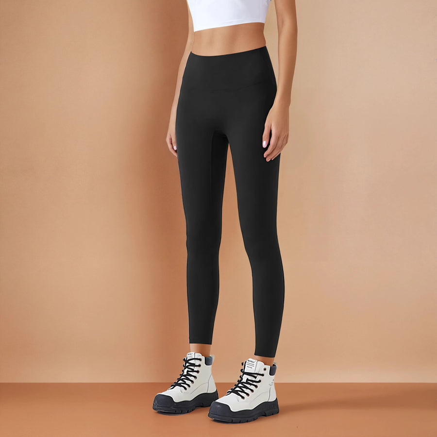 Fleece Lined Leggings - Black