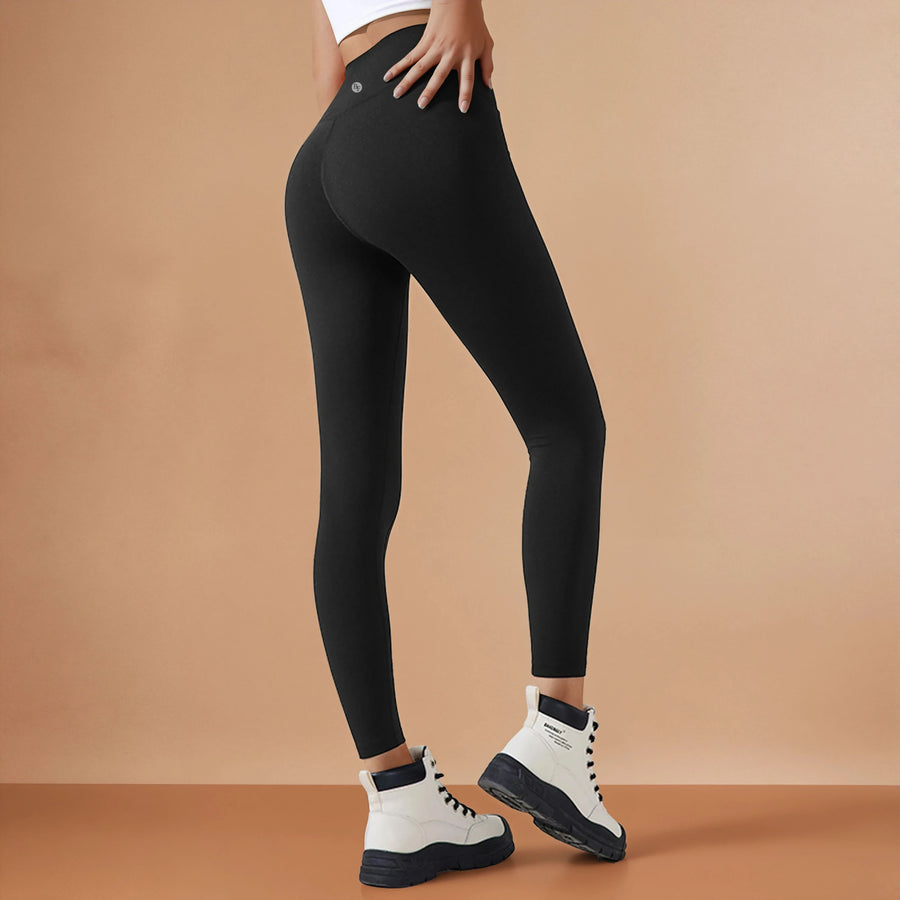 Fleece Lined Leggings - Black
