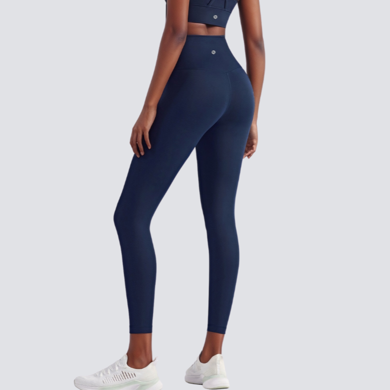 High-Rise Soft Leggings - Dark Blue