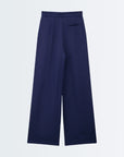High Waist Pants - Dark Blue