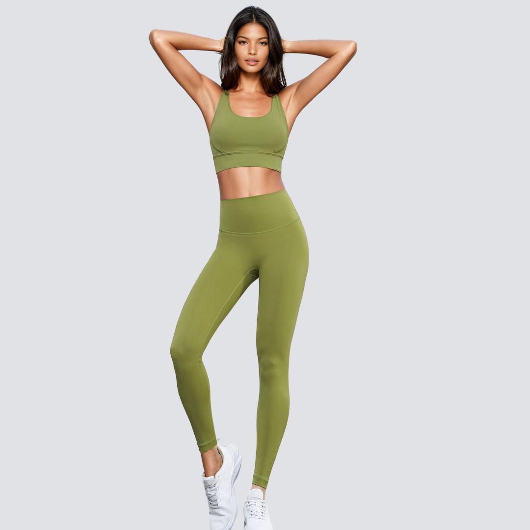 Cross Back Set - Green