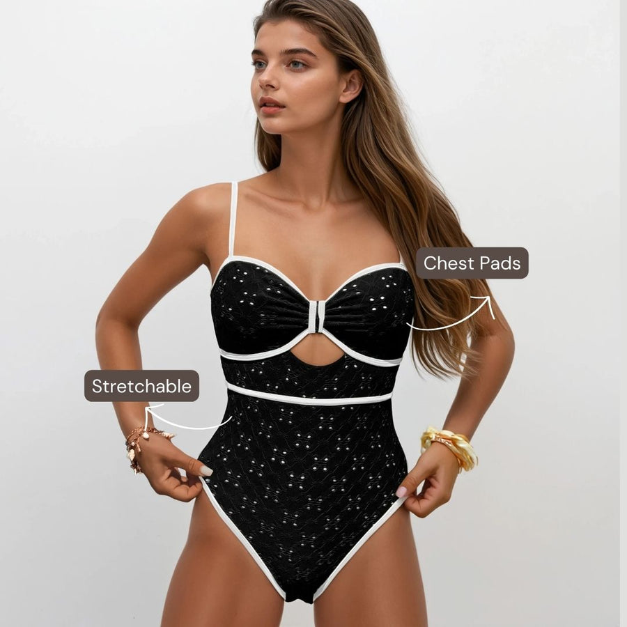 One-Piece Swimsuit - Black