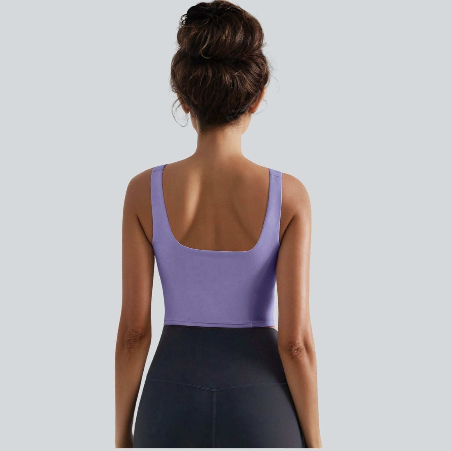 Sleeveless Essential Top - Purple