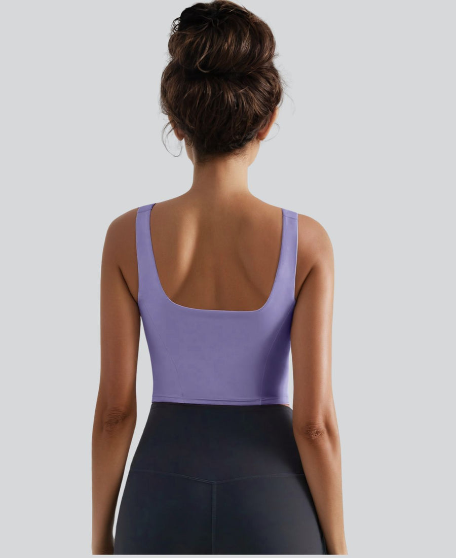 Sleeveless Essential Top - Purple