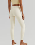 High-Rise Classic Leggings - Ivory White
