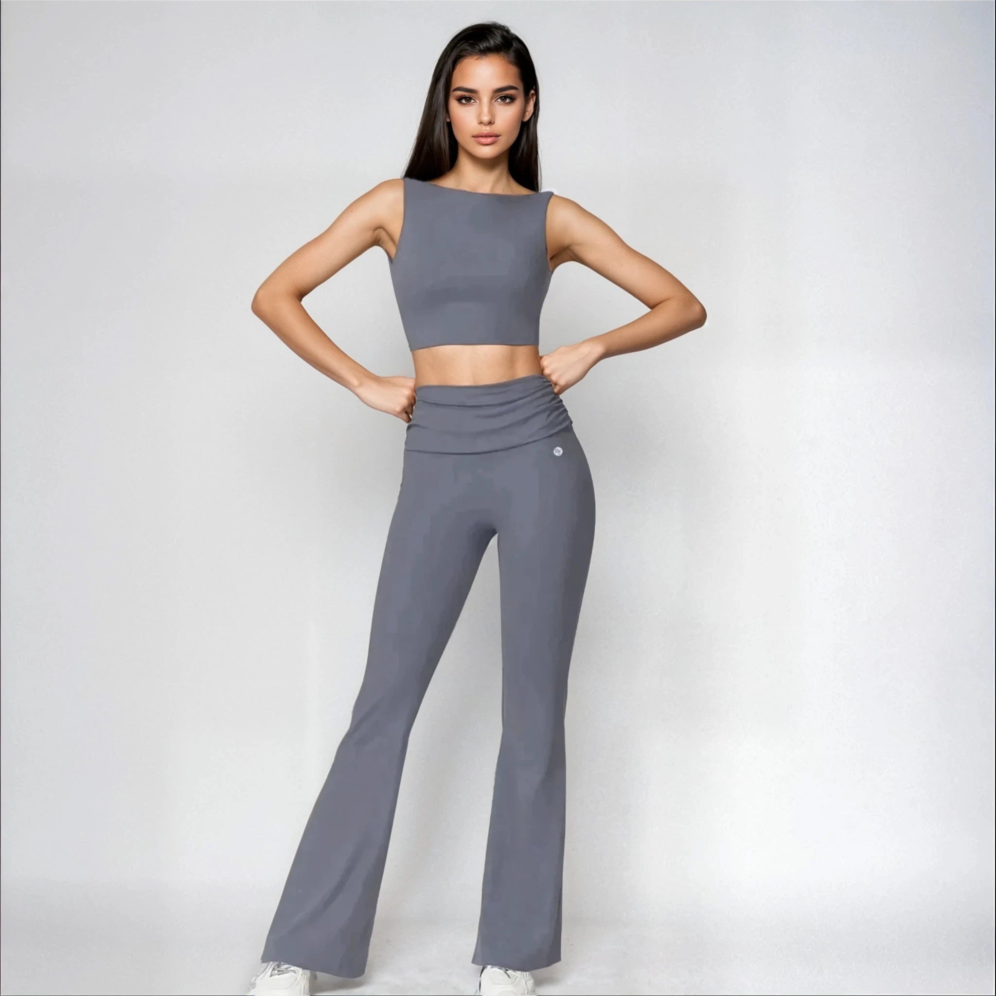 Elegant Flare Set - Grey