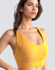 Cross Back Set With Hooks - Mustard Yellow