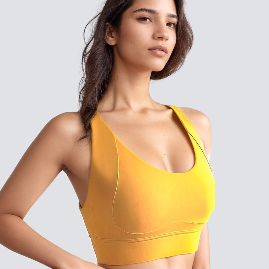 Cross Back Set With Hooks - Mustard Yellow