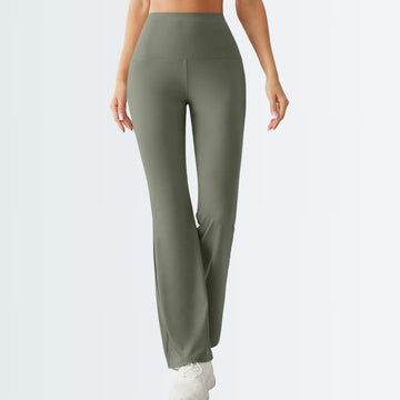Embrace Flare Yoga Pants - Olive Green