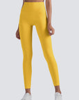 High-Rise Leggings - Mustard Yellow