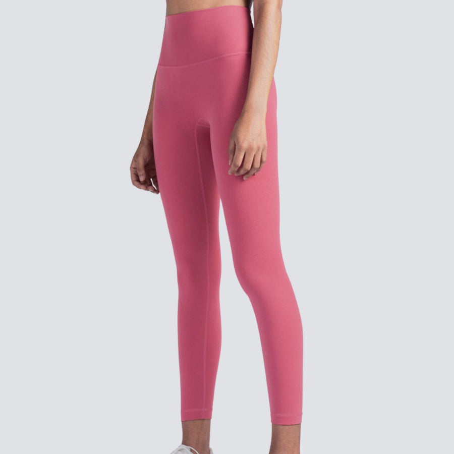 High-Rise Leggings - Pink