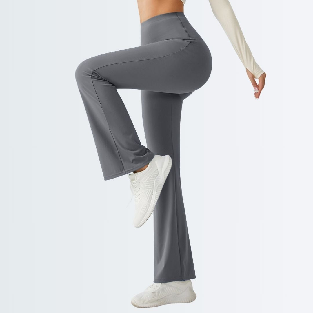 Embrace Flare Yoga Pants - Grey
