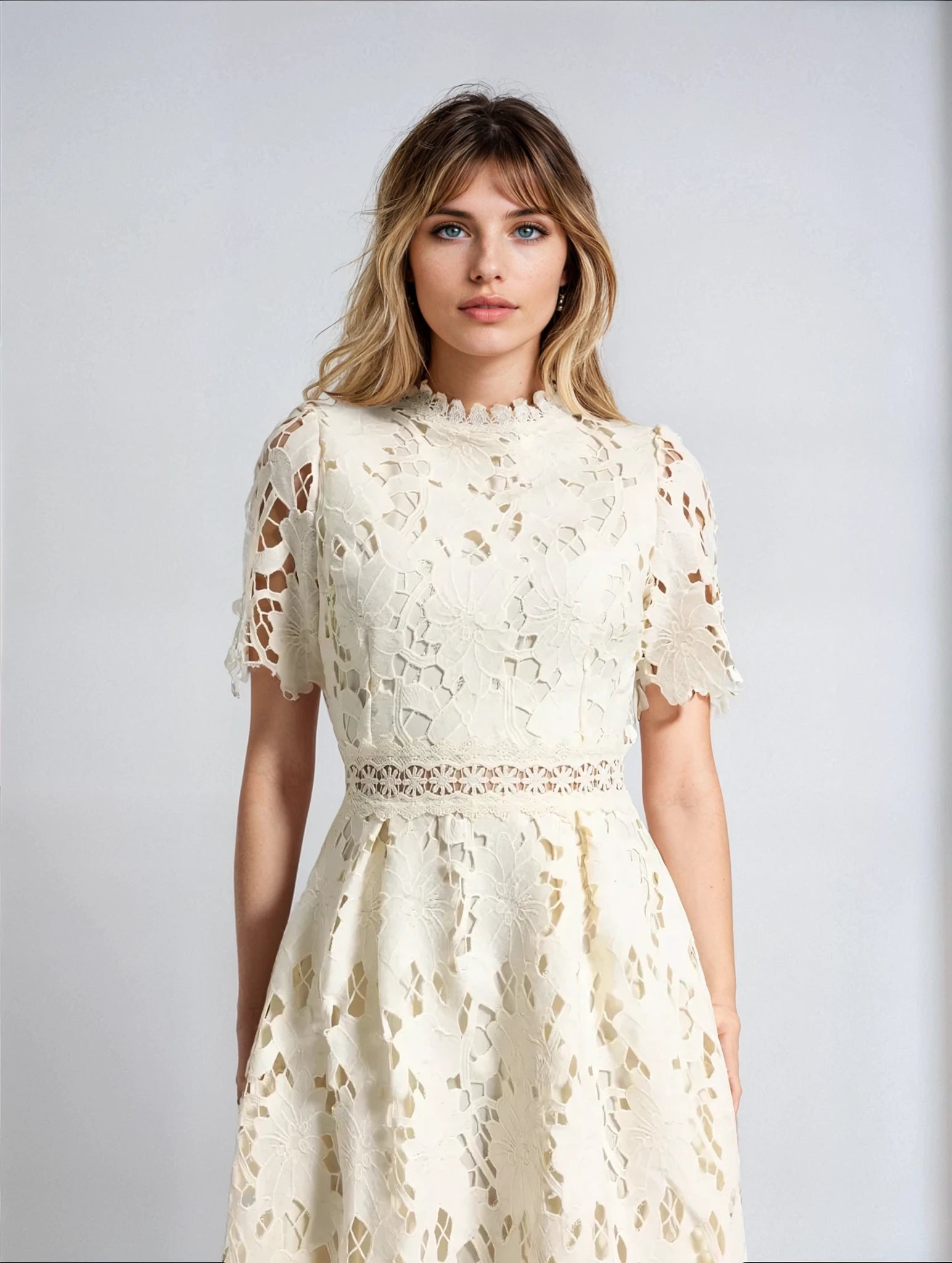 Classic Dress - Ivory White