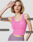 Sleeveless Comfort Top - Bright Pink