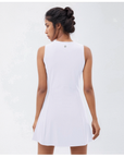 Tennis/ Activewear Dress With Pocket - White