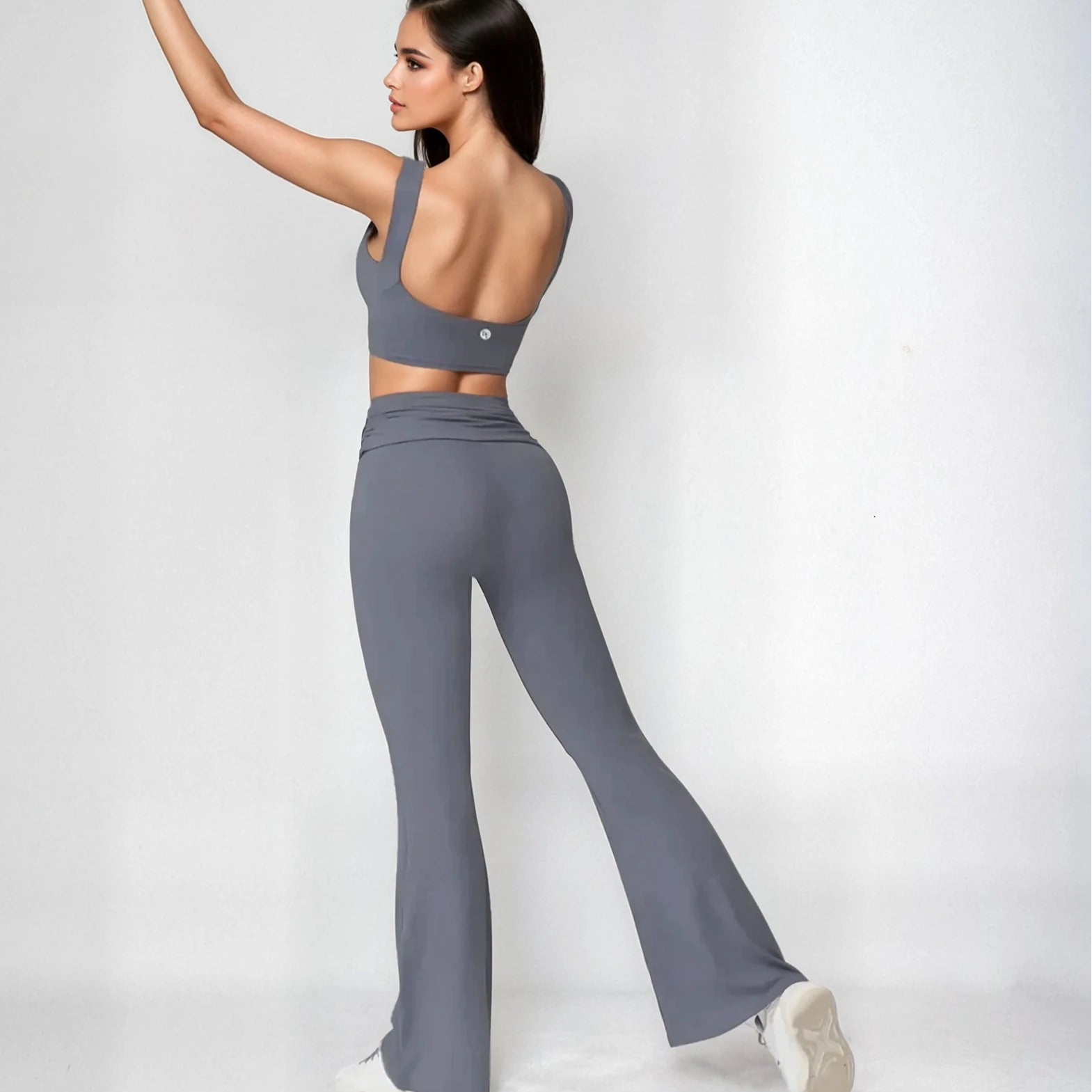 Elegant Flare Set - Grey