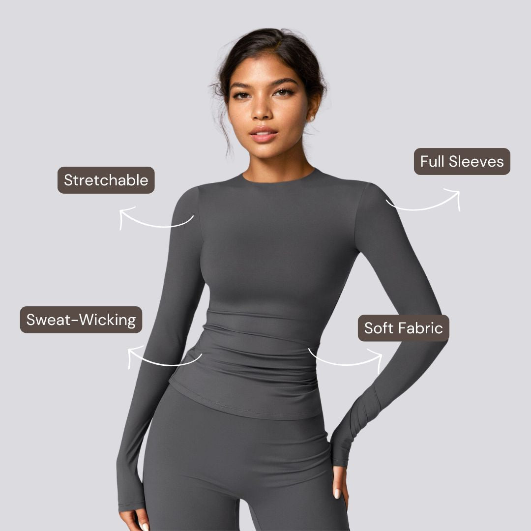 Classic Cover Top - Grey