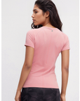 Half Sleeve Top - Pink