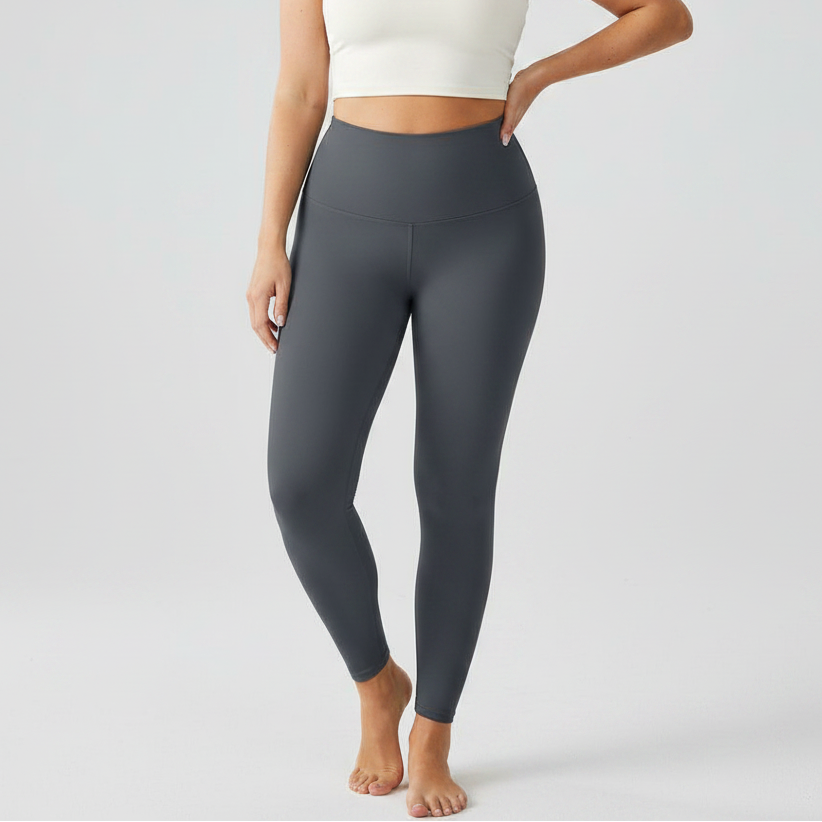 Embrace High Rise Leggings - Grey