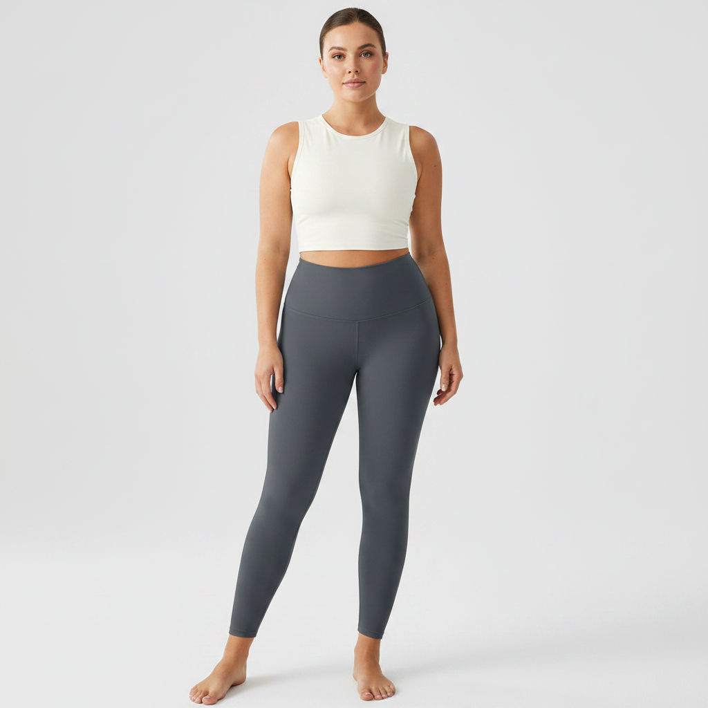 Embrace High Rise Leggings - Grey