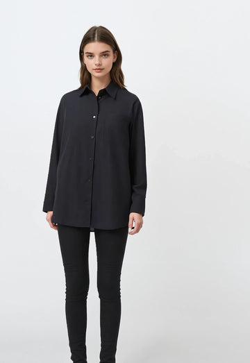 Long Sleeved Shirt - Black