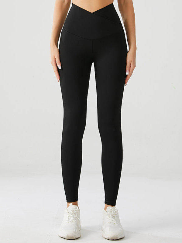 Embrace High Rise V-Waist Leggings - Black