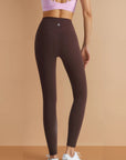High-Rise Classic Leggings - Brown