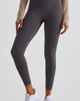 High-Rise Essential Leggings - Dark Grey