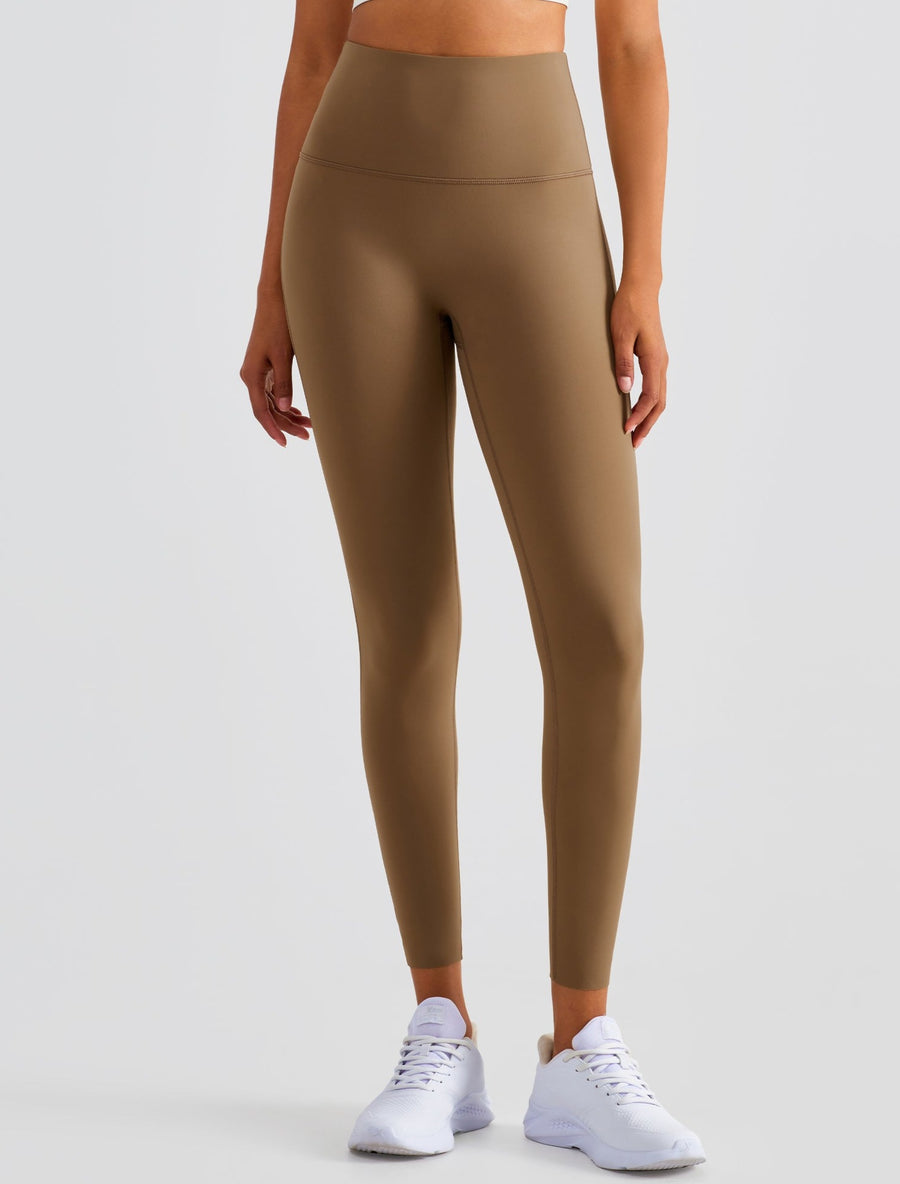 High-Rise Essential Leggings - Khaki