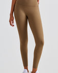 High-Rise Essential Leggings - Khaki