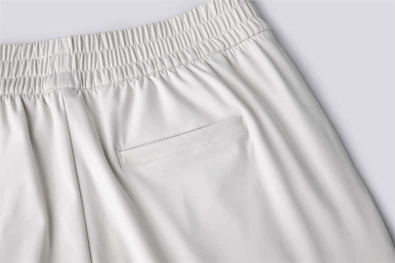 Wide-Legged Comfort Yoga Pants - White