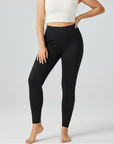 Embrace High Rise Side Pocket Leggings - Black