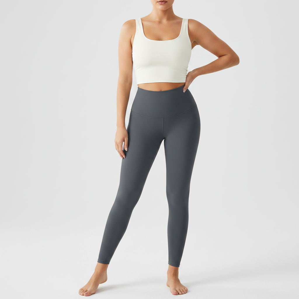 Embrace High Rise Leggings - Grey