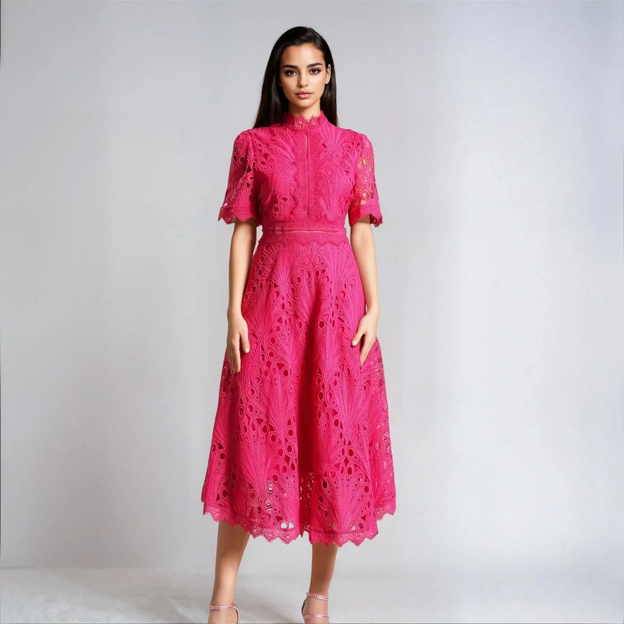 Classic Dress - Pink