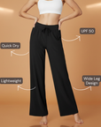 Essential Wide Legged Yoga Pant - Black